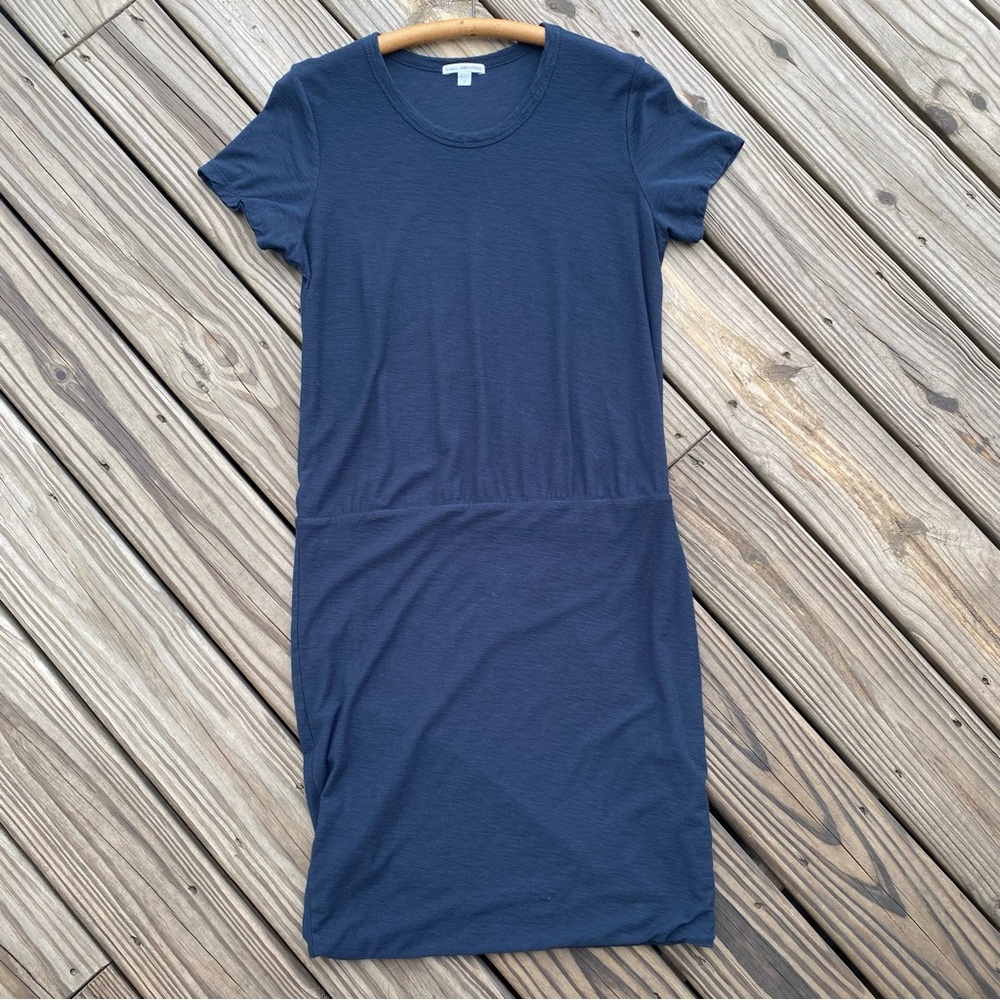 STANDARD JAMES PERSE Short Sleeve Blouson Dress